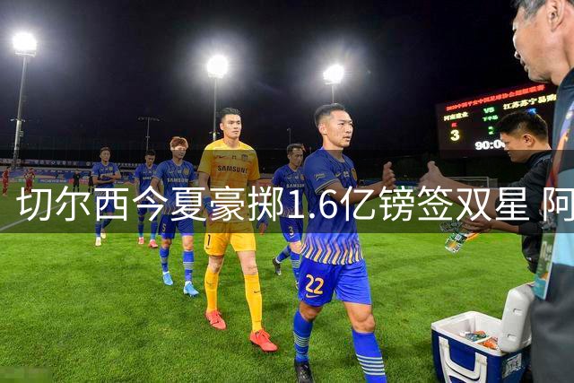 切尔西今夏豪掷1.6亿镑签双星 阿隆索亲解战术拼图